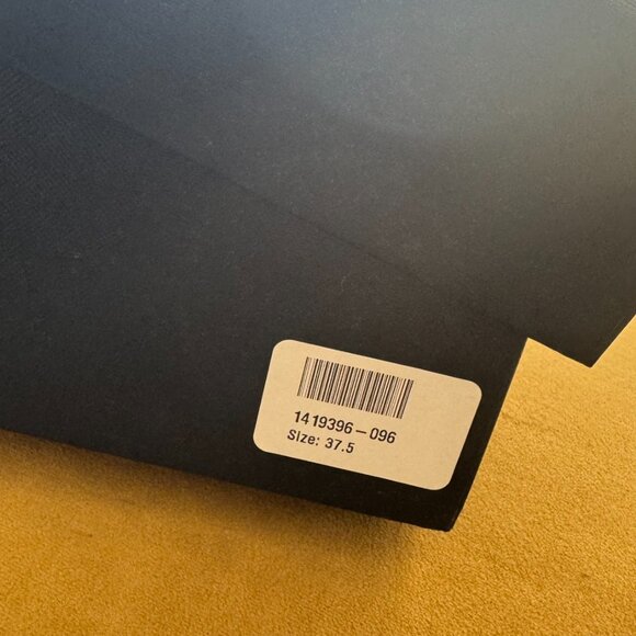 NEW Yves Saint Laurent Leather Red 37.5 EU Frida PVC Slingback sandals heels - Picture 8 of 9